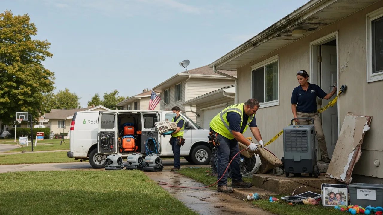 Water Damage Restoration in Jobstown, NJ near me
